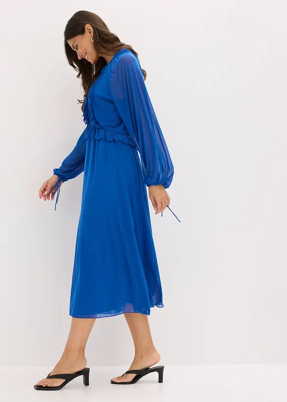 Robe-tunique à volants, bonprix