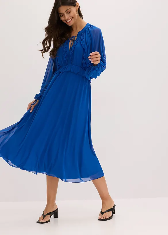 Robe-tunique à volants, bonprix