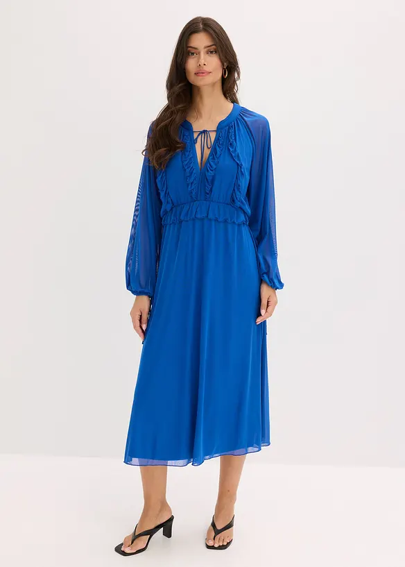 Robe-tunique à volants, bonprix