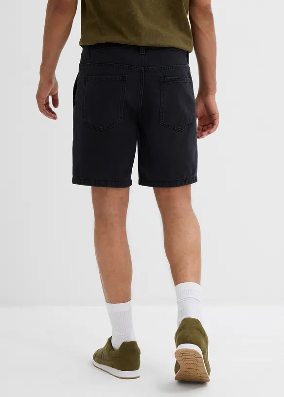 Short en twill 100% coton, loose, bonprix