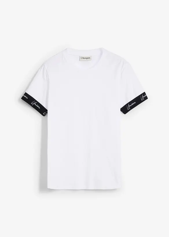 T-shirt 100% coton, slim, bonprix