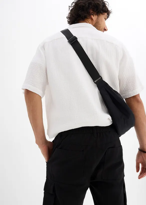 Bermuda cargo à taille élastiquée, Regular, bonprix