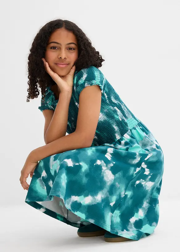 Robe en jersey coton extensible, bonprix