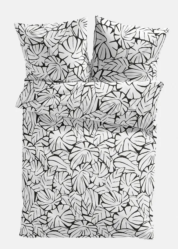 Parure de lit, imprimé végétal, bonprix