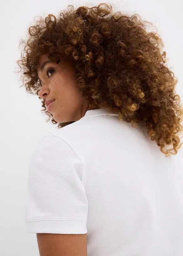 Polo en maille piquée 100% coton, bonprix