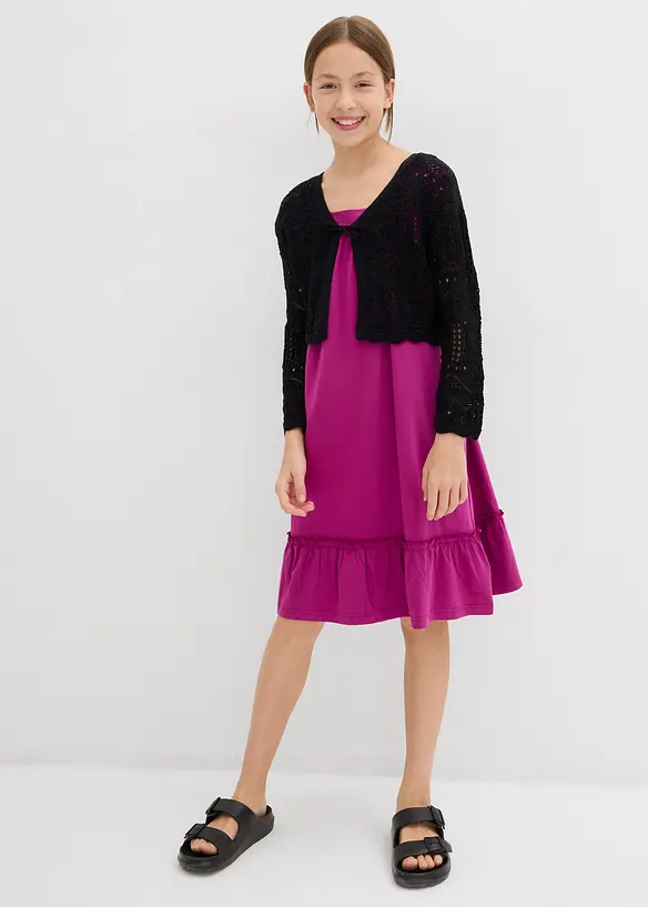 Robe en jersey coton extensible, bonprix