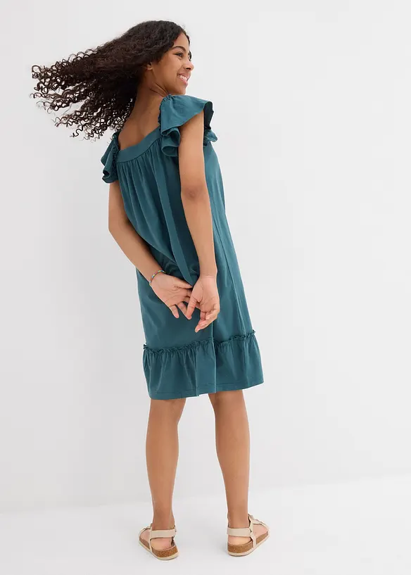 Robe en jersey coton extensible, bonprix