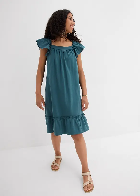 Robe en jersey coton extensible, bonprix