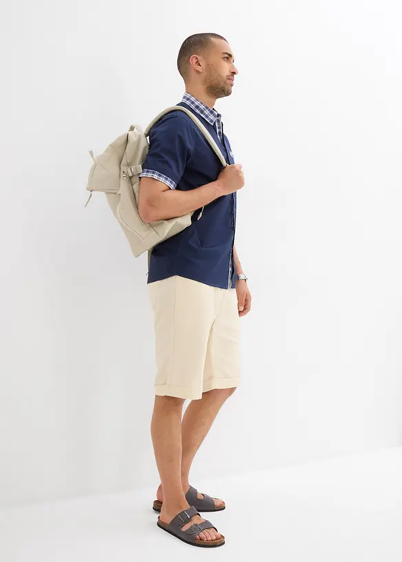 Chemise manches courtes 100% coton, bonprix