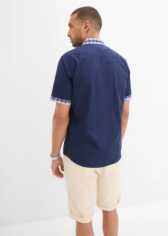 Chemise manches courtes 100% coton, bonprix