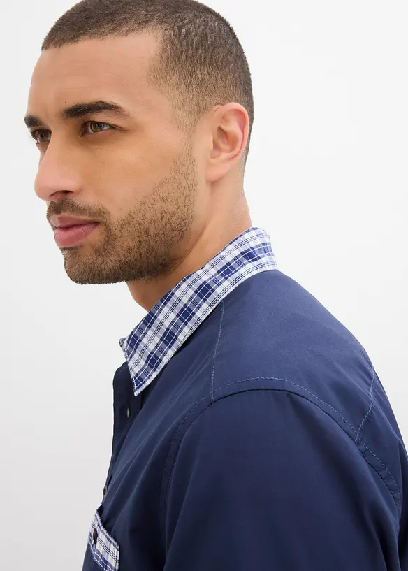 Chemise manches courtes 100% coton, bonprix