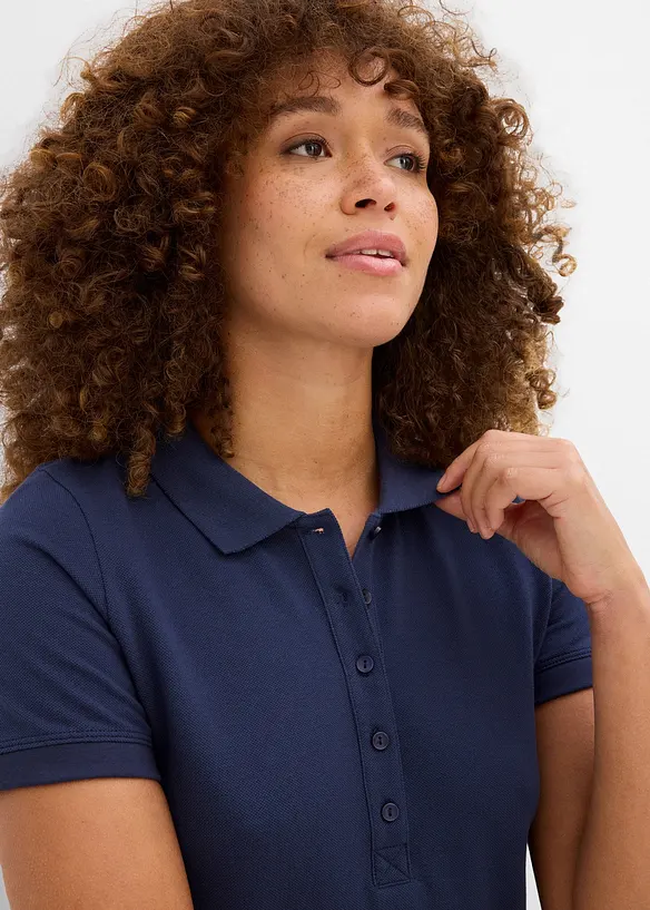 Polo en maille piquée 100% coton, bonprix