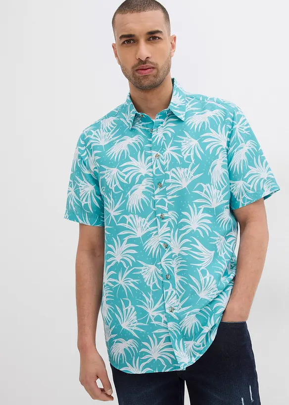 Chemise manches courtes en viscose, bonprix