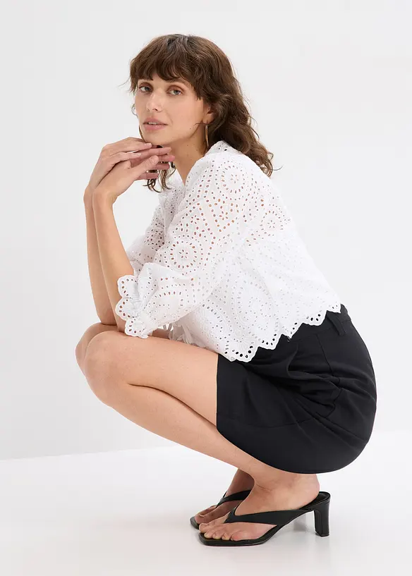 Bermuda à pinces, bonprix