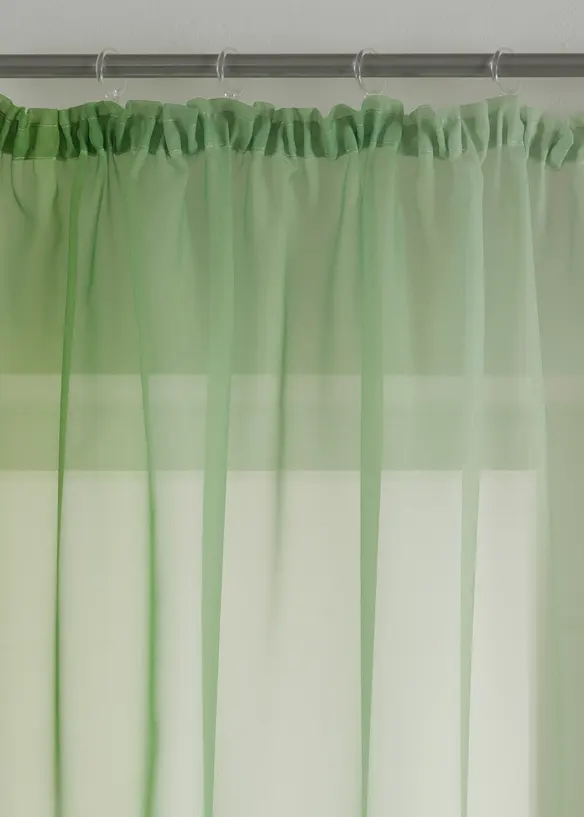 Lot de 2 voilages en tissu l&eacute;ger, aussi en XXL, bonprix