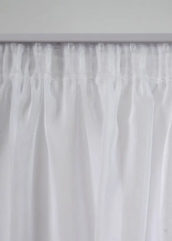 Voilage avec polyester recyclé (1 pce), bonprix