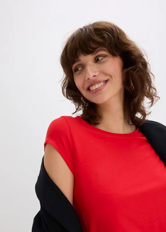 T-shirt en viscose fluide, bonprix