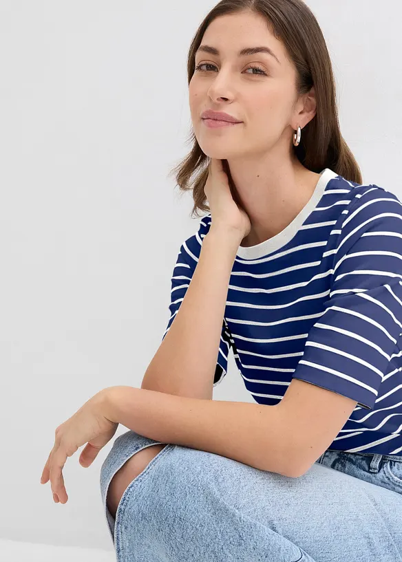 T-shirt épais 100% coton, bonprix