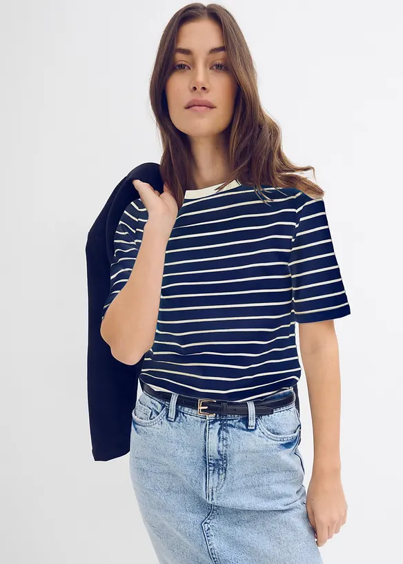 T-shirt épais 100% coton, bonprix