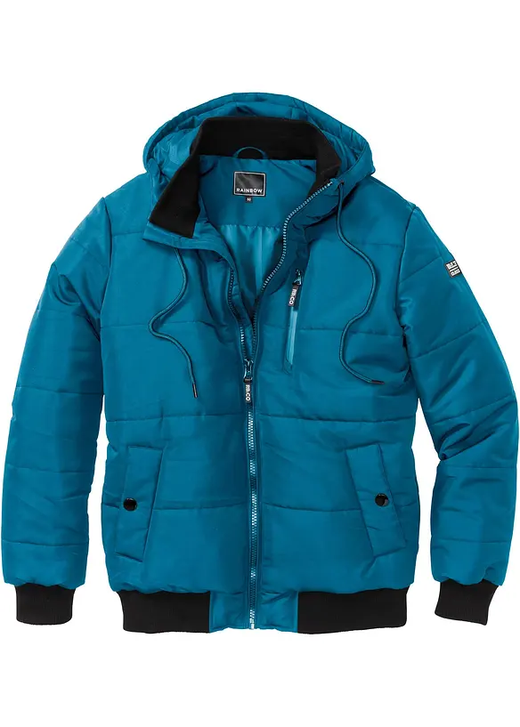 Blouson d’hiver matelassé à capuche, bonprix