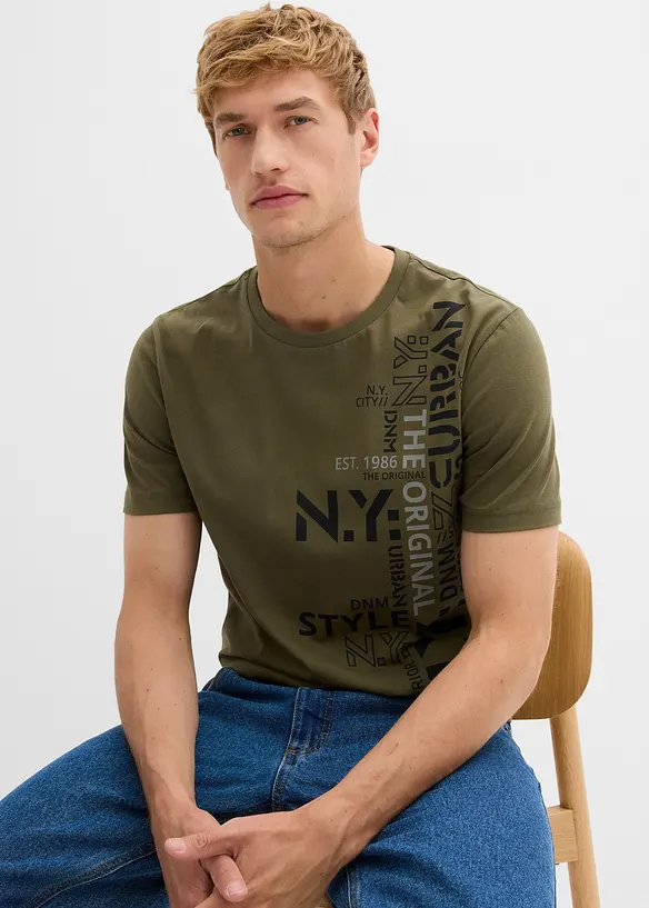 T-shirt 100% coton, bonprix