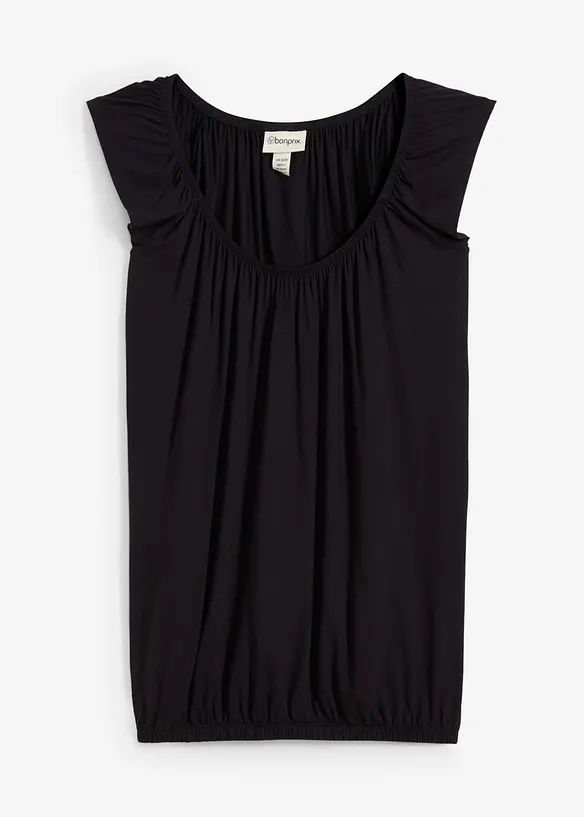 T-shirt doux en viscose extensible, bonprix