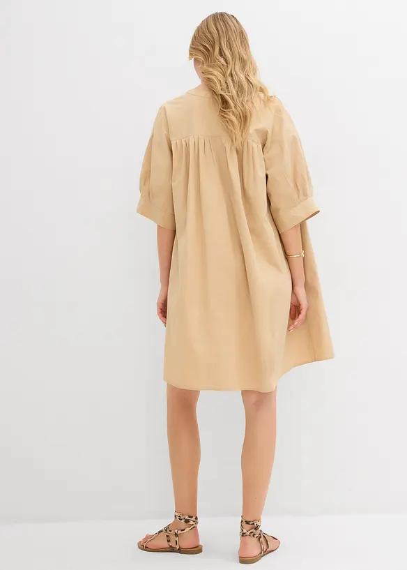 Robe caftan oversize 100% coton, bonprix