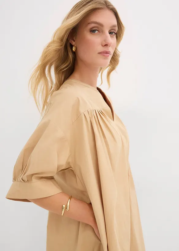 Robe caftan oversize 100% coton, bonprix