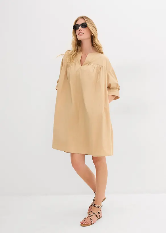 Robe caftan oversize 100% coton, bonprix