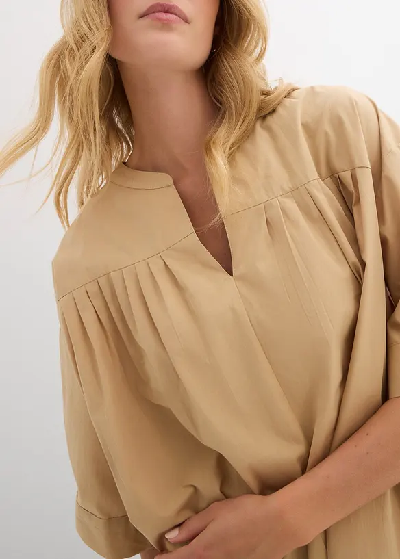 Robe caftan oversize 100% coton, bonprix