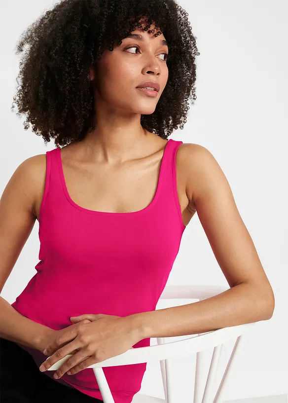 Lot de 2 tops, bonprix