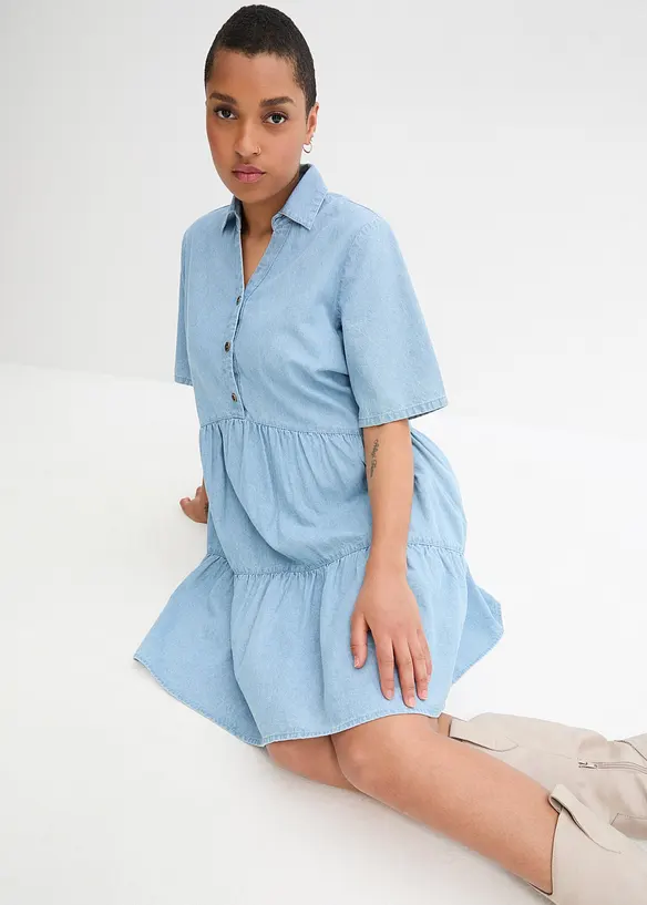 Robe en jean, bonprix