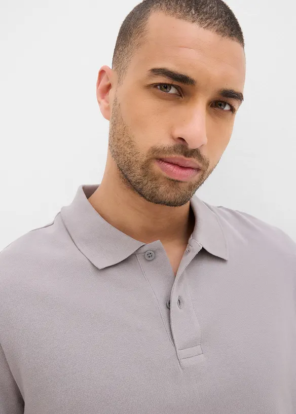 Polo en maille piquée 100% coton, bonprix
