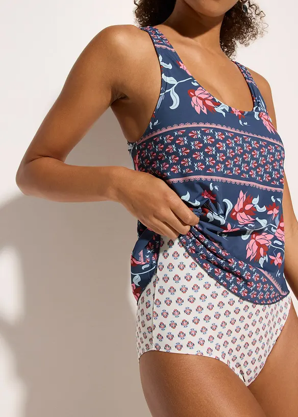 Maillot 1 pièce tankini, bonprix