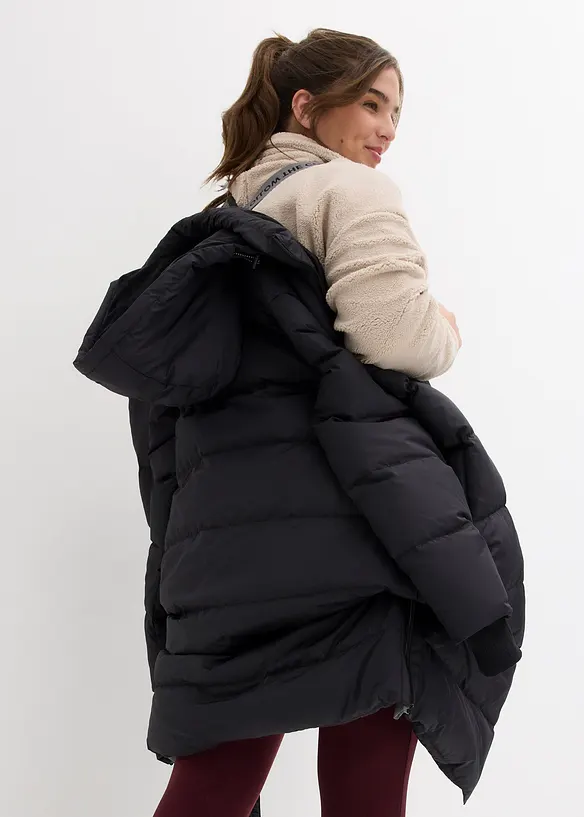 Doudoune longue avec duvet recycl&eacute;, bonprix