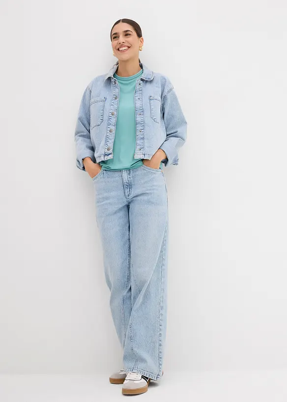 T-shirt en viscose fluide, bonprix