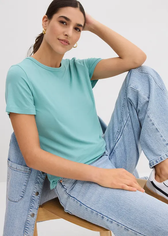 T-shirt en viscose fluide, bonprix