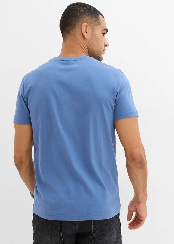 T-shirt Slim 100% coton, bonprix