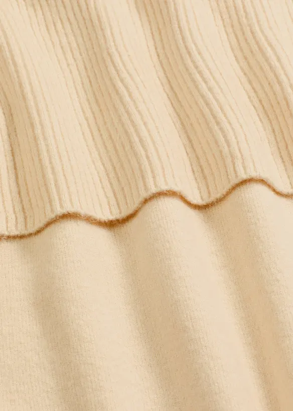 Pull à effet superposé, bonprix