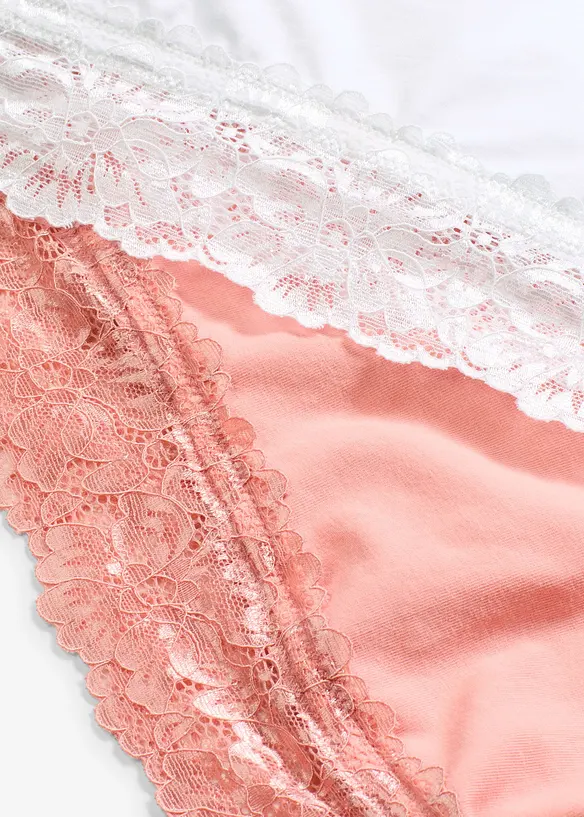 Lot de 2 soutiens-gorge bandeau coton, bonprix