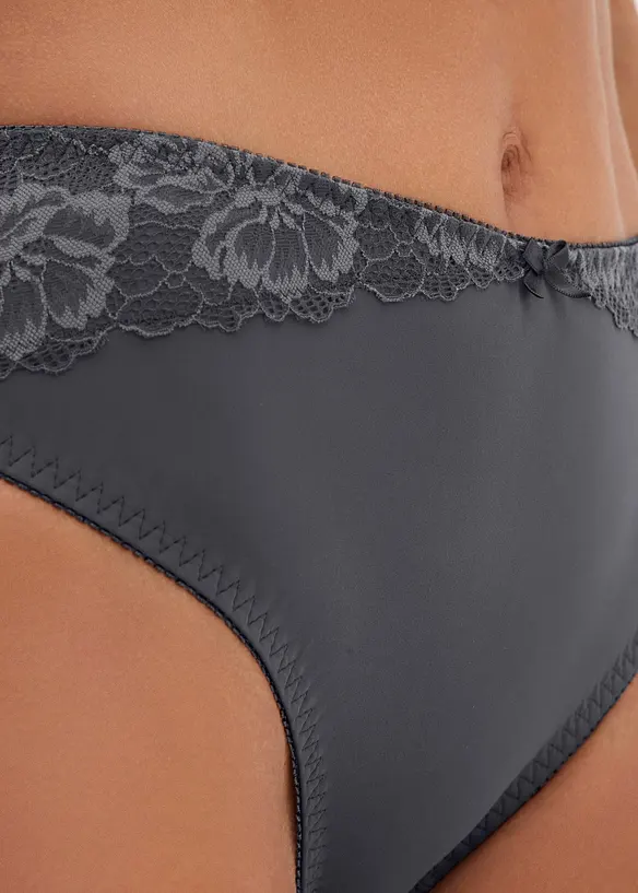 Slip Maxi avec dentelle, bonprix