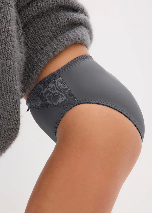 Slip Maxi avec dentelle, bonprix