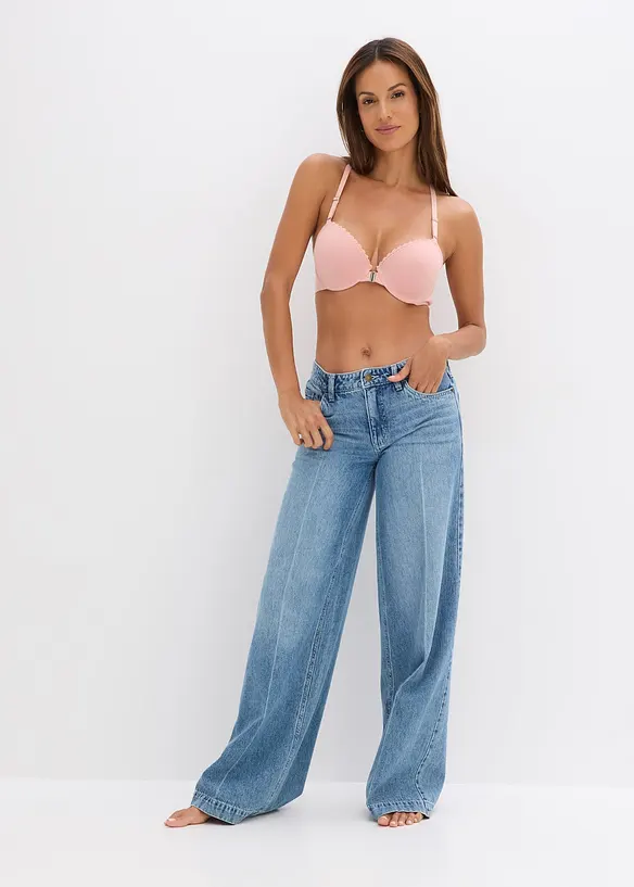 Lot de 2 soutiens-gorge coton à coques et armatures, fermeture devant, bonprix