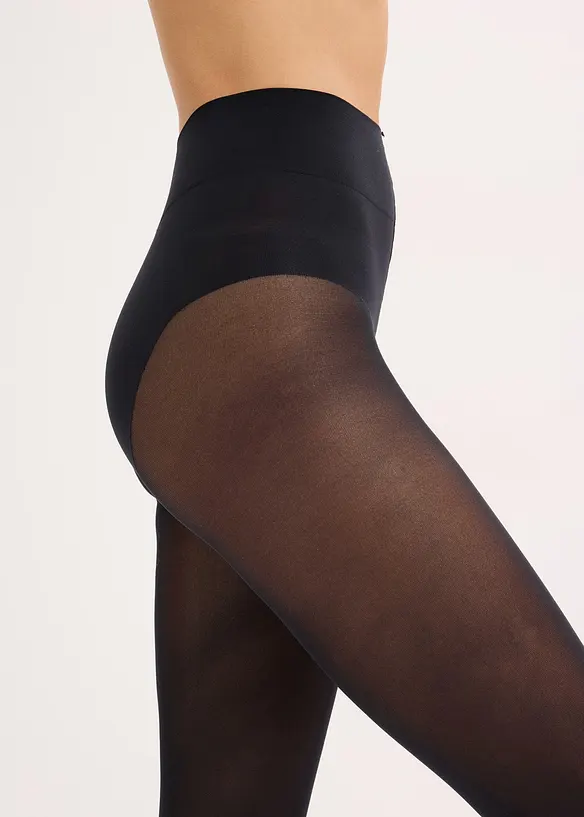 Collant sculptant 50den avec ceinture confortable, bonprix