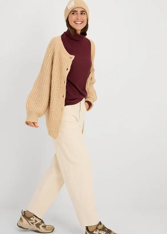 Pull chaud à col roulé, bonprix
