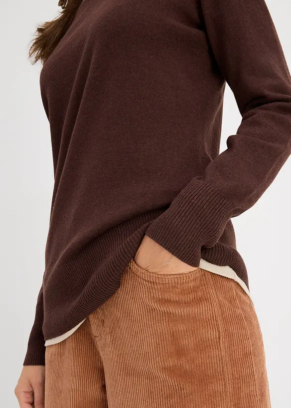 Pull en fine maille, bonprix