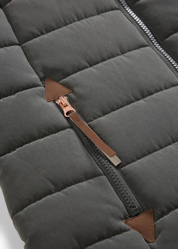 Doudoune longue sans manches, bonprix