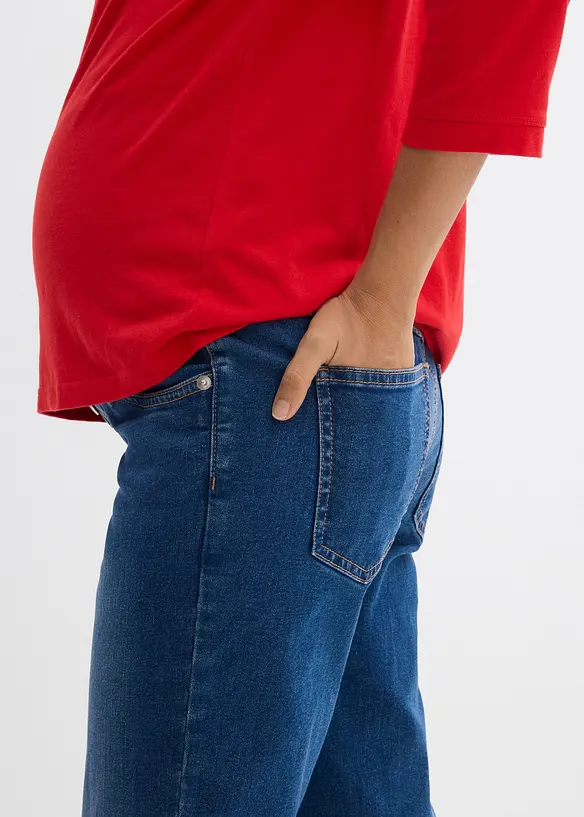 Jean de grossesse, longueur cheville, droit, bonprix