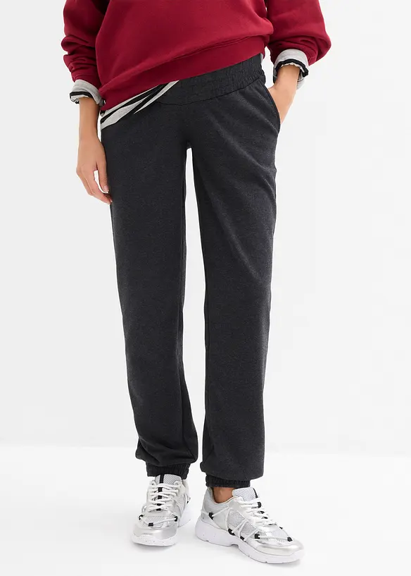 Pantalon de grossesse doux à taille élastiquée, bonprix