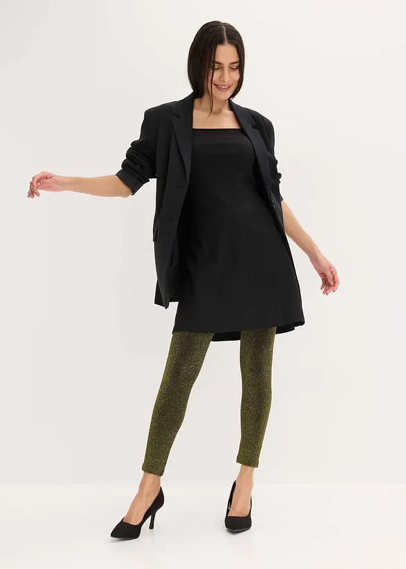 Legging thermique avec fil brillant, bonprix